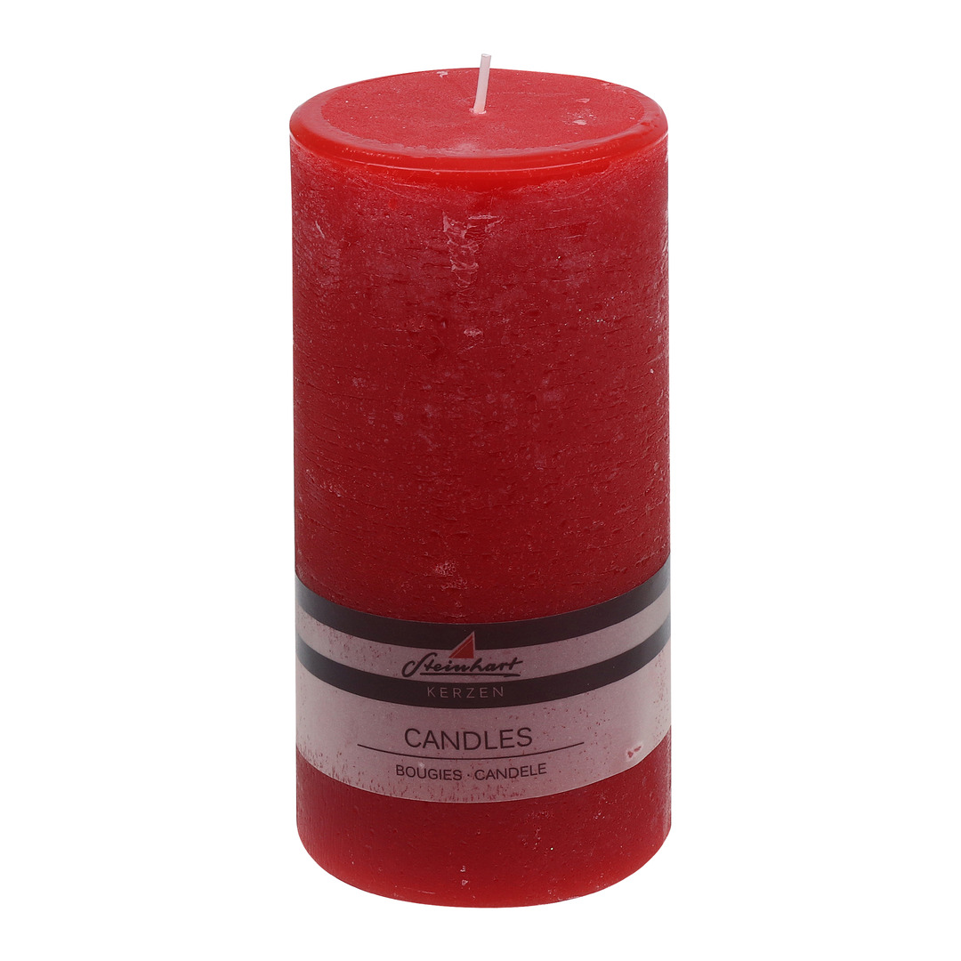 candela cilindrica Rustic