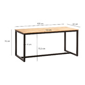 table de salle à manger Akazie