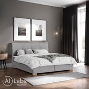 lit boxspring Lenno
