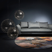 tapis de laine WALKING ON CLOUDS DUSK