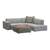 coussin à bordures Emi