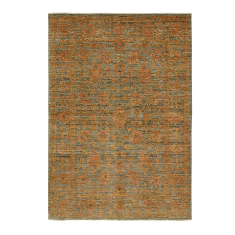 moderner Orientteppich Ziegler Art Afghanistan