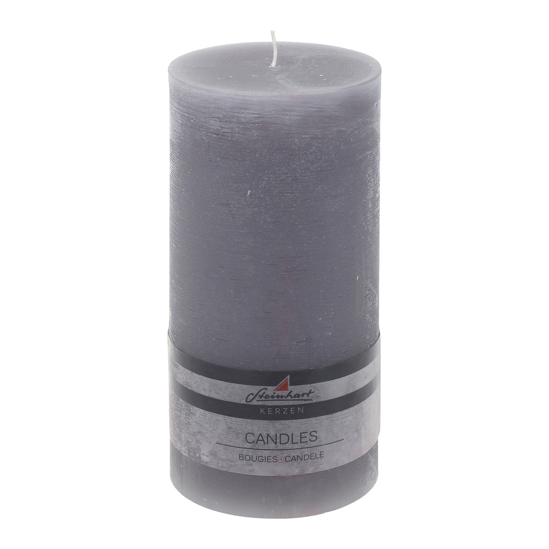candela cilindrica Rustic