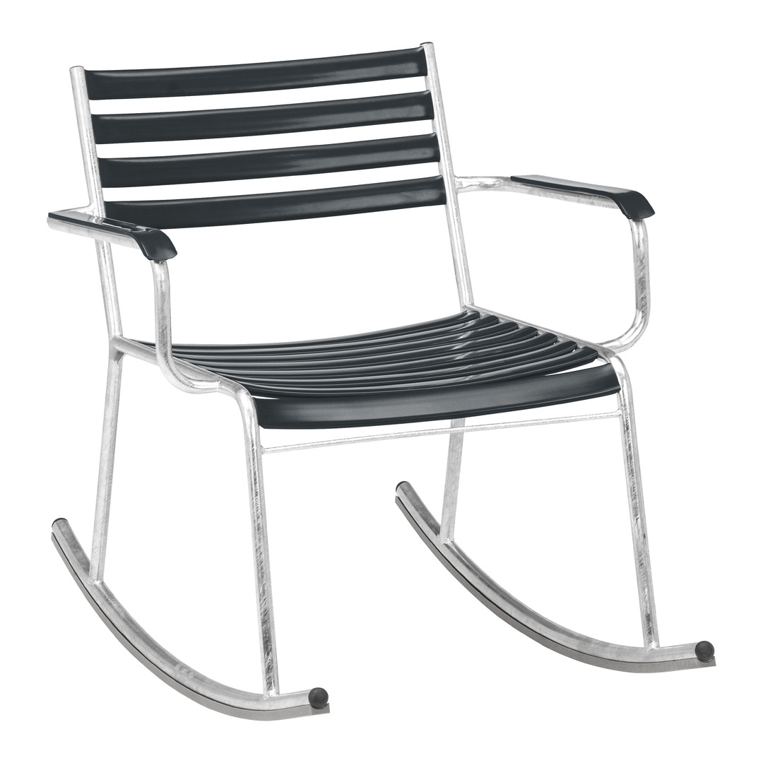 fauteuil à bascule de jardin BAETTIG