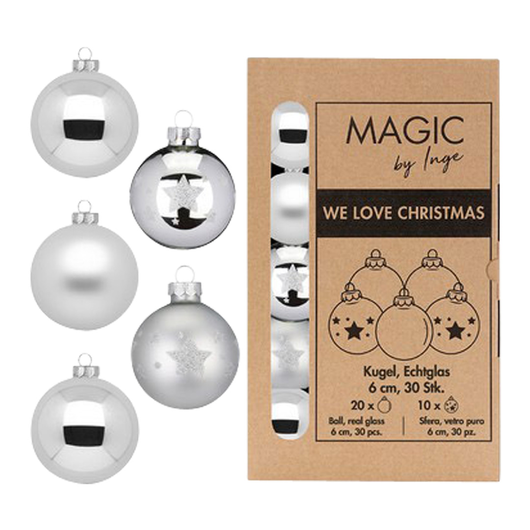 Weihnachtskugel-Set Magic