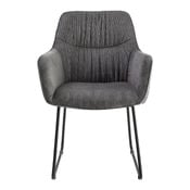 sedia con braccioli Lucas-Cord