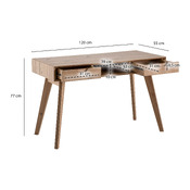 table pour ordinateur Eiche Dekor