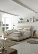 lit boxspring SCANDIA