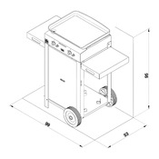 barbecue a gas Initial 50