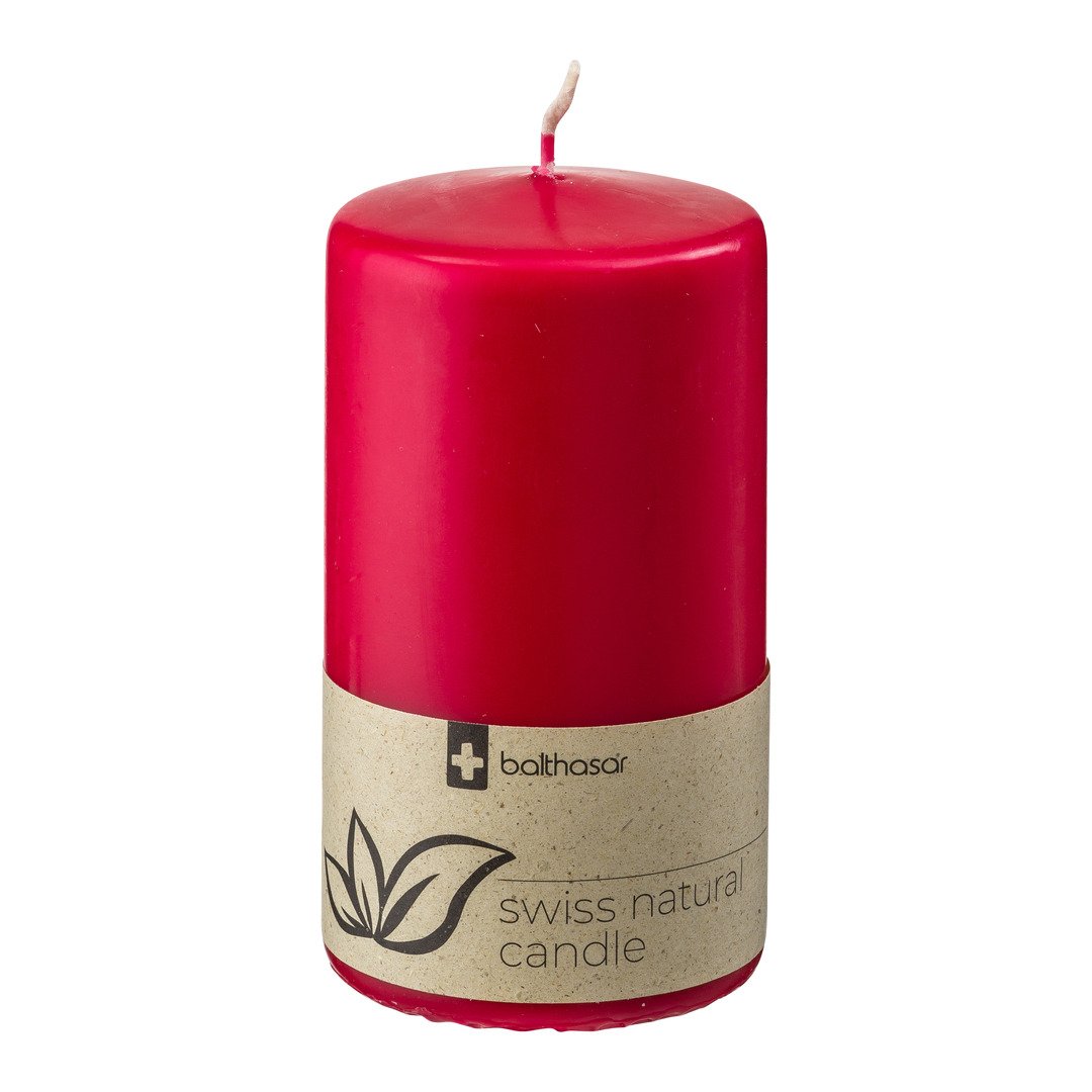candela cilindrica Swiss Natural