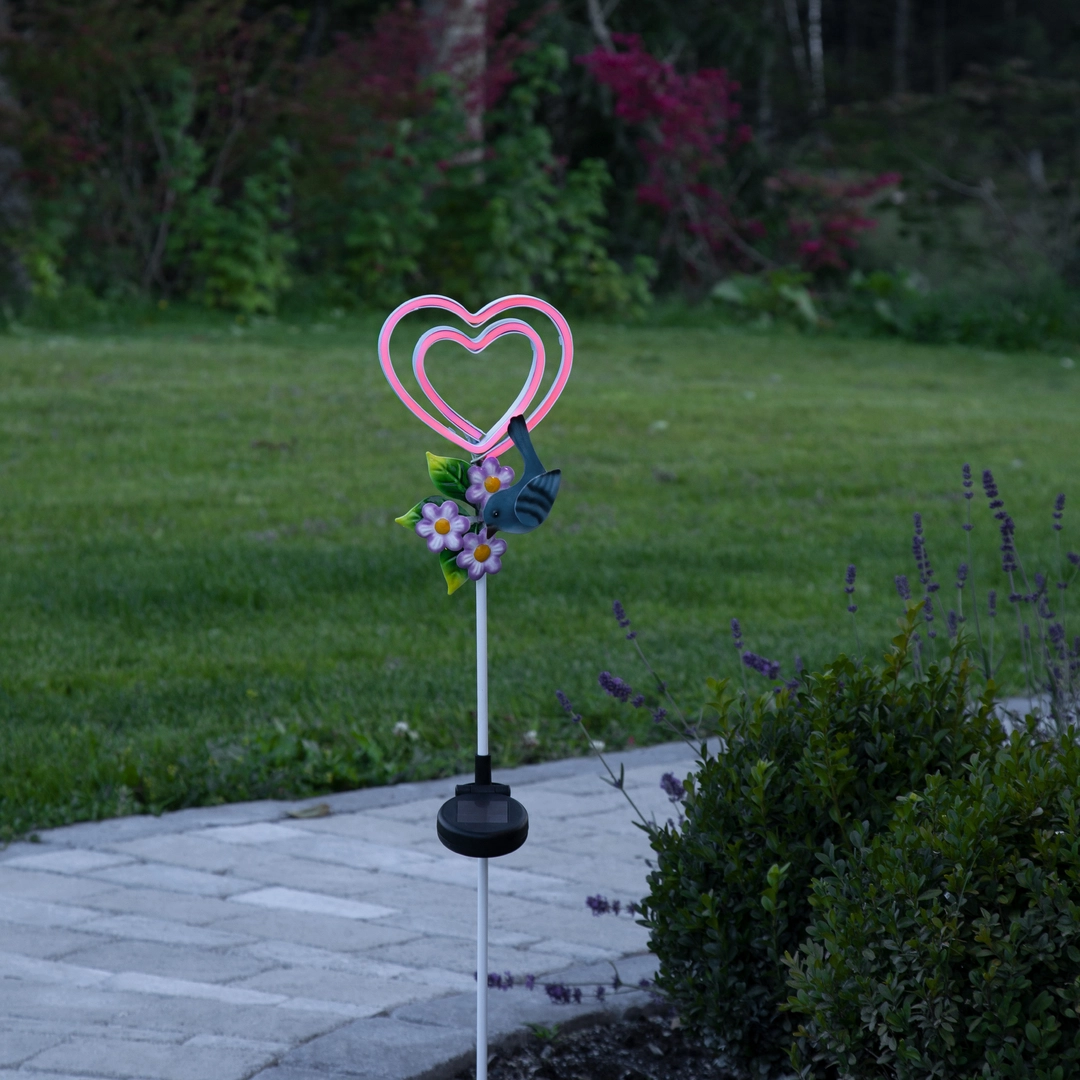 lampada solare Heart