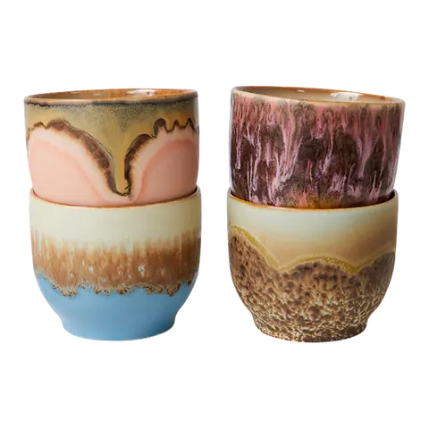 Becher-Set 70'S