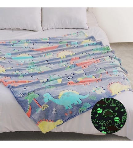 Kuscheldecke Dinos