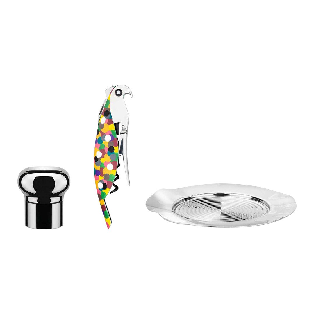 set di accessori per vino Alessi & Wine