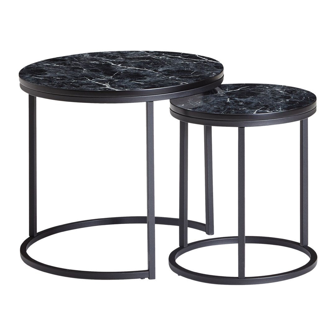 Table gigogne 2 pieces Marmor
