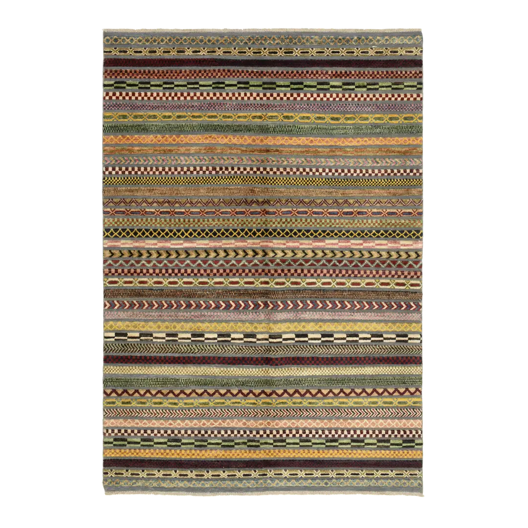 tappeti orientali moderni Afghan Funky Line