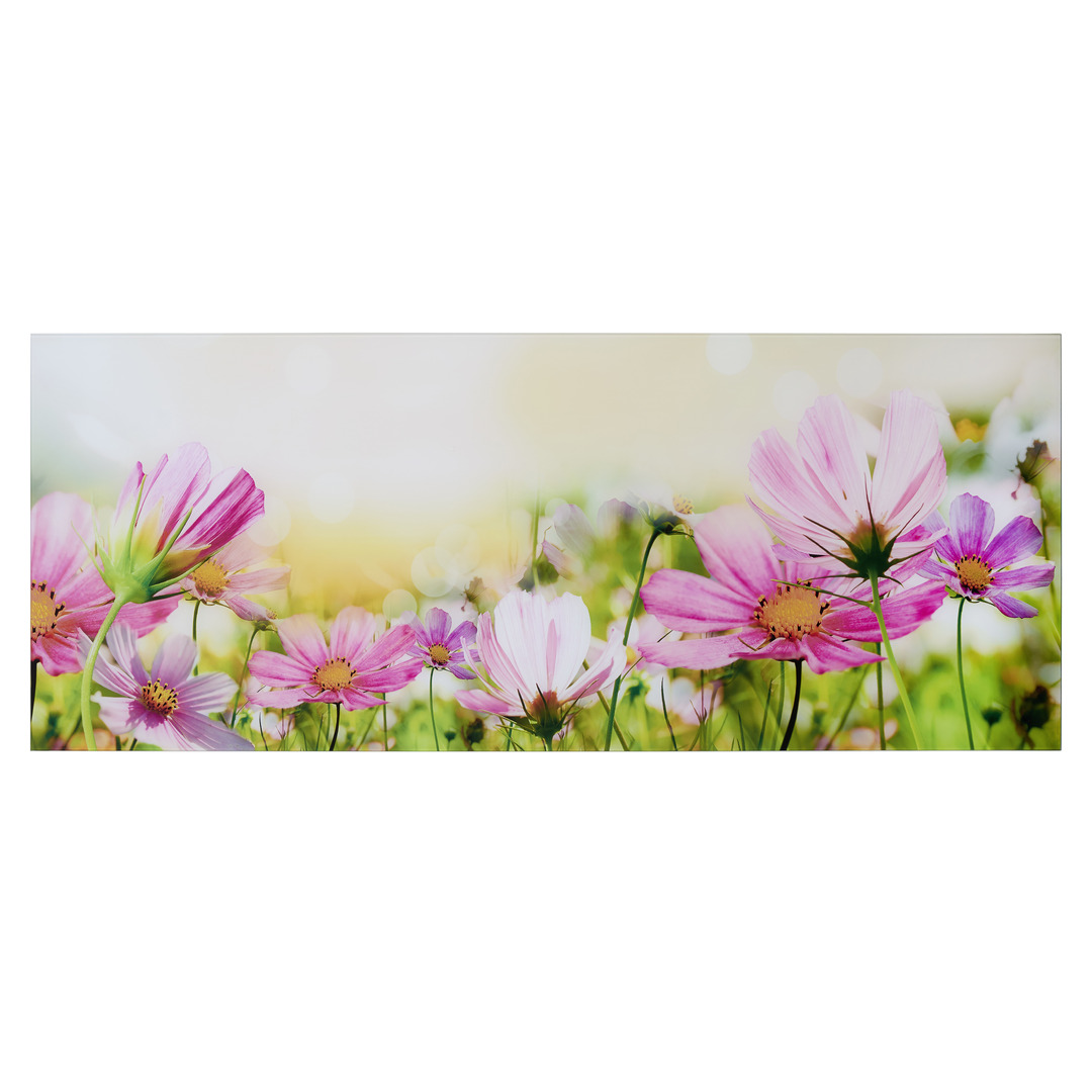 Glasbild Flower