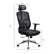 sedia per ufficio Schwarz