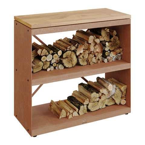 griglia e cucina da esterni Wood Storage