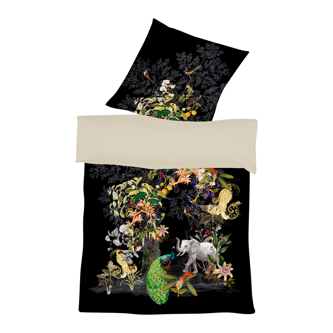 Bettwäschegarnitur Black Premium