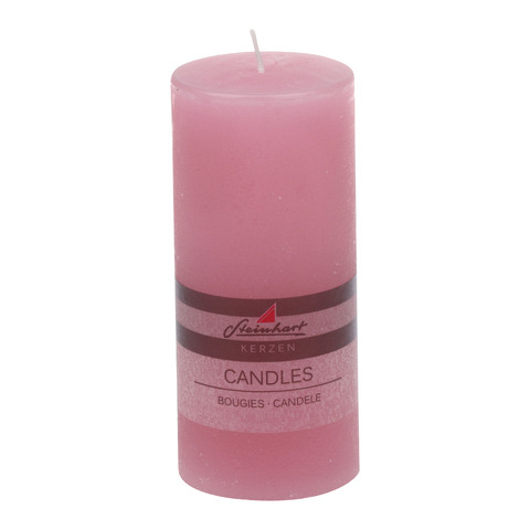 candela cilindrica Rustic