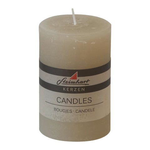 candela cilindrica Rustic
