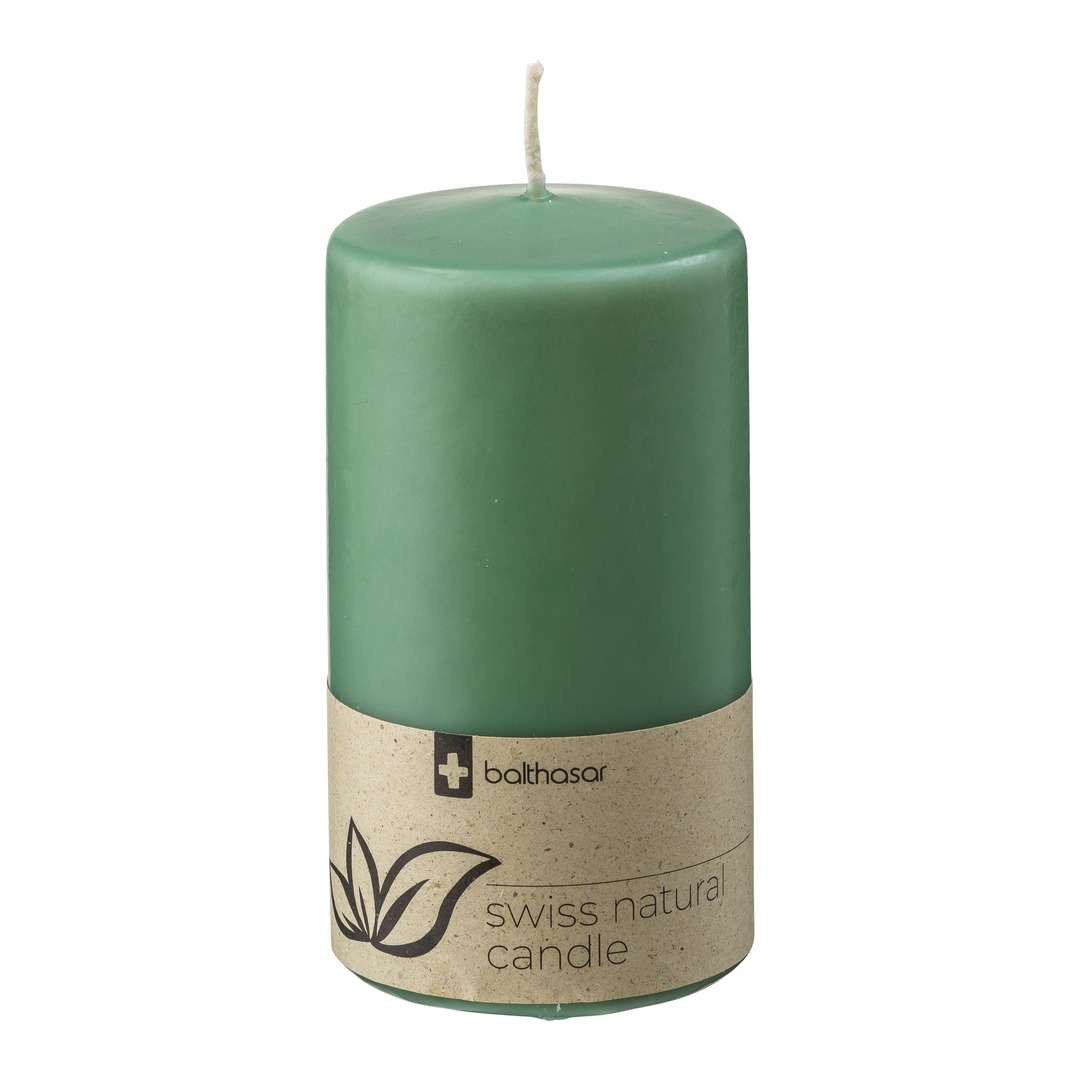 candela cilindrica Swiss Natural