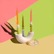 bougies droites Swirl