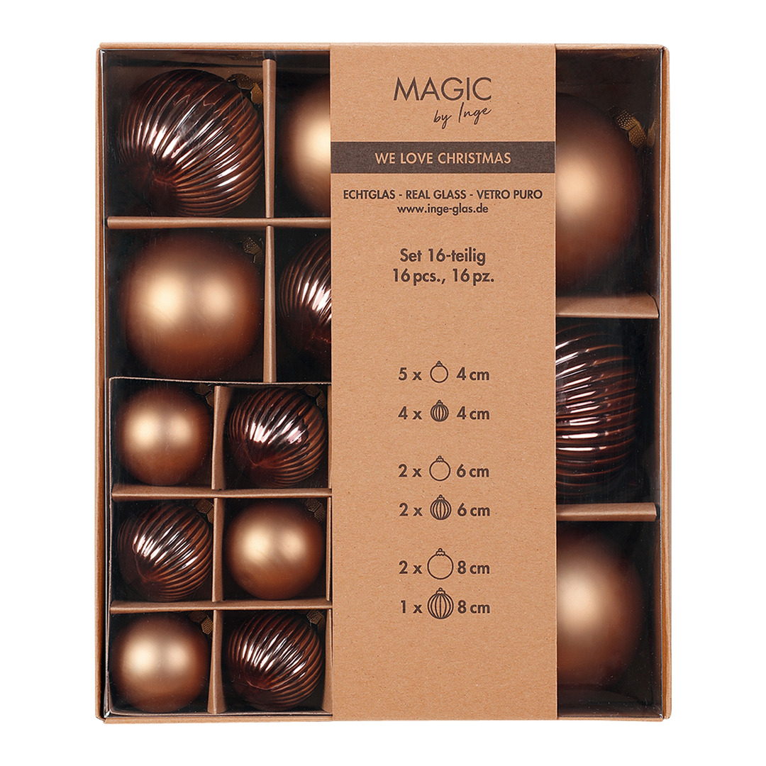 set palle di Natale Magic