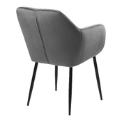 sedia con braccioli Emilia