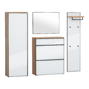 miroir de garderobe Atina