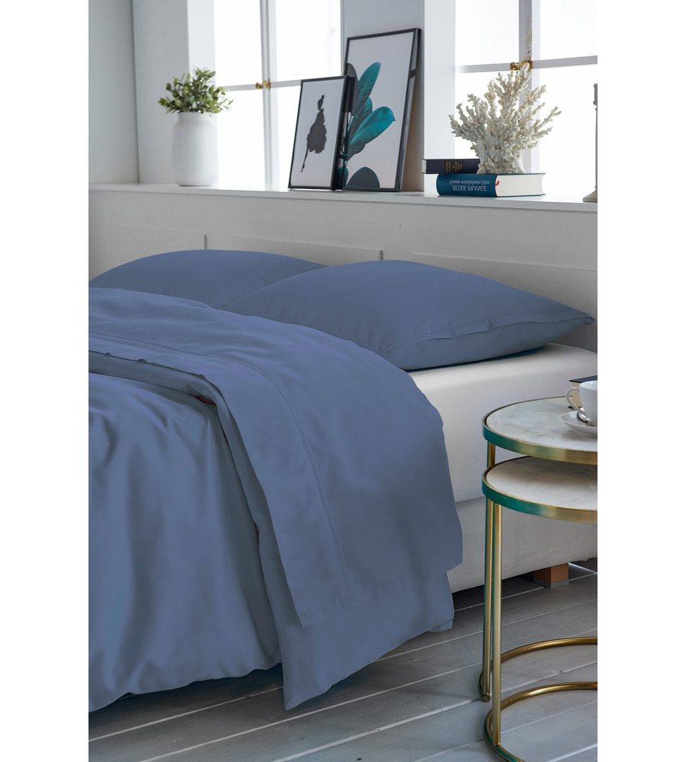 drap plat Uni Satin