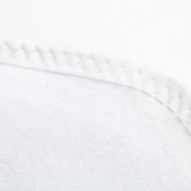 Moltonauflage Basic weiss