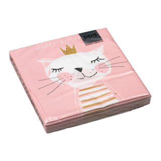 serviettes en papier Happy Birthday