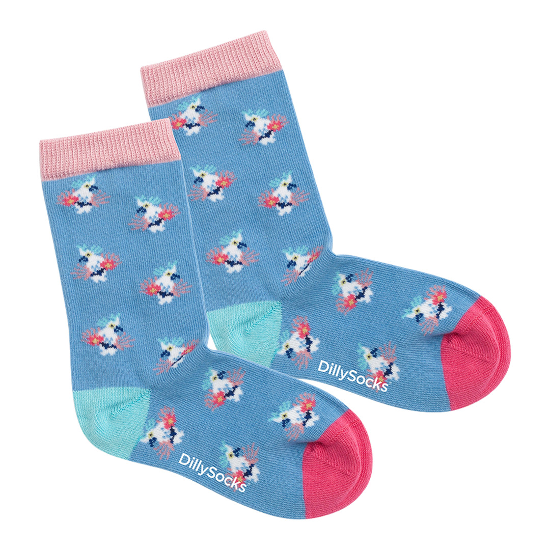 chaussettes pour enfants Tropical Bird Of Paradise
