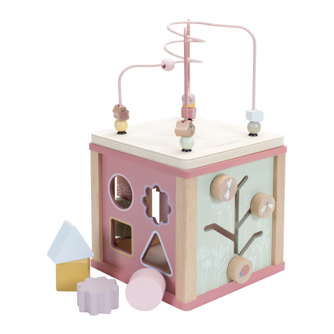 Holzspielzeug Activity Cube