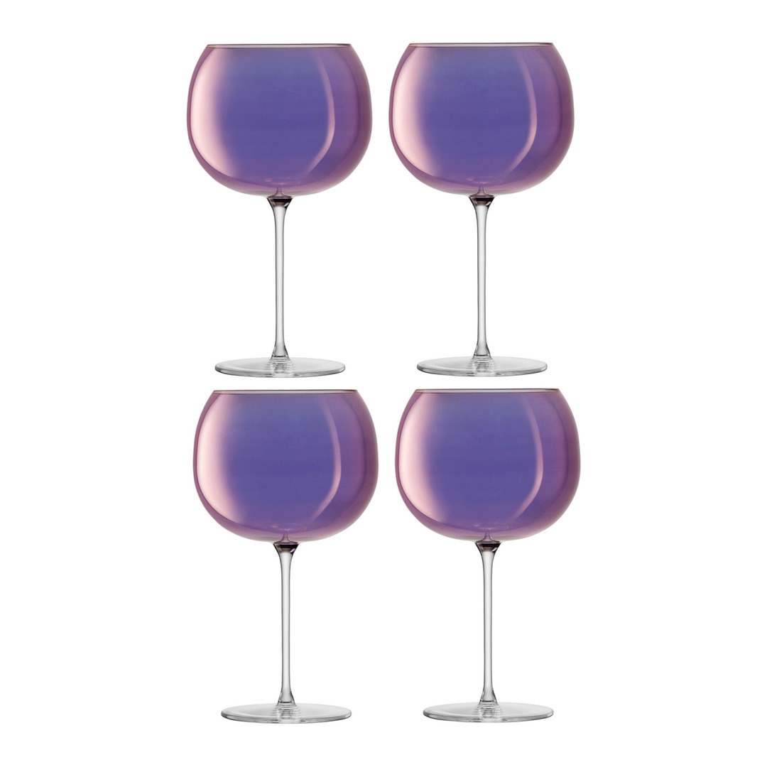 set di bicchieri da vino Aurora