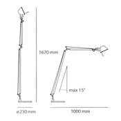 Stehleuchte Tolomeo