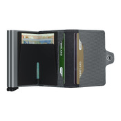 tracolla in tessuto Twinwallet-Carbon