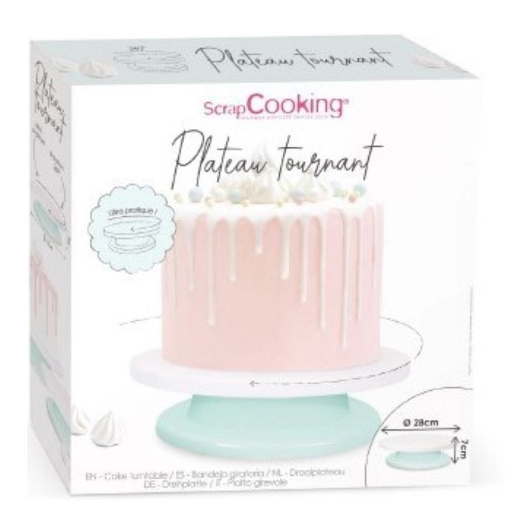 plateau tournant pour gâteaux CANDY
