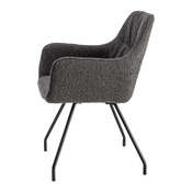 chaise à accoudoirs Lucas-Bouclé
