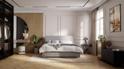 lit boxspring Lenno