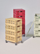 couvercle pour boîte pliante Colour Crate