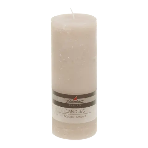 candela cilindrica Rustic