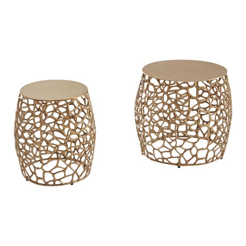 Set di tavolini 2 pezzi Metall