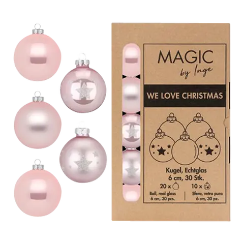 Weihnachtskugel-Set Magic