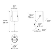 lampe de table FORK