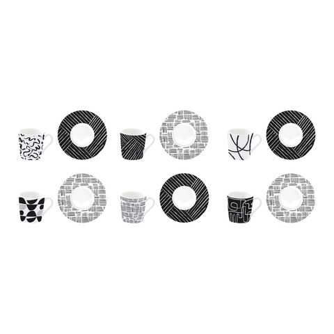 set tazze da espresso Mania