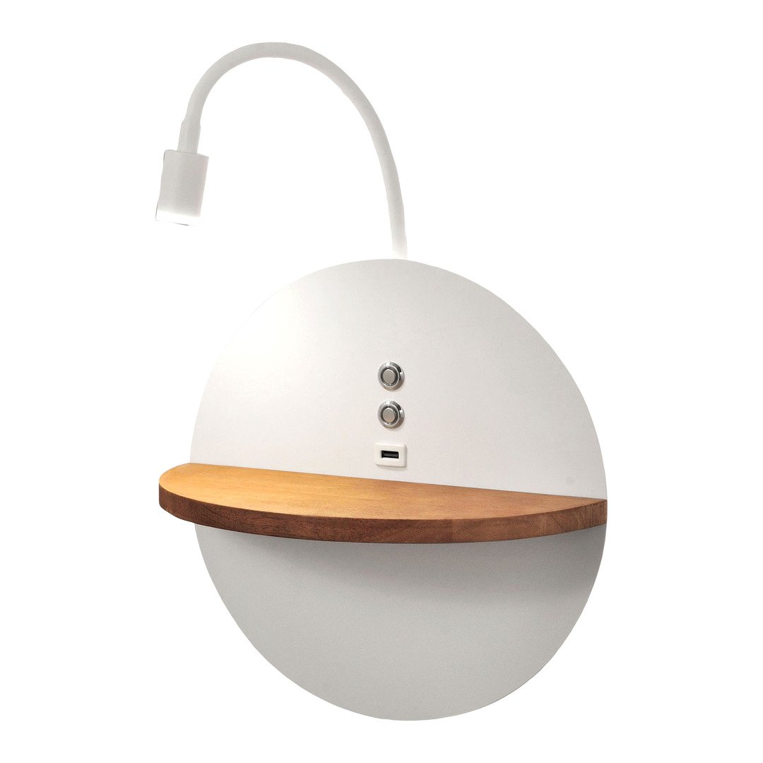 lampada da parete dual