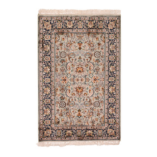 Orientteppich Kashmir Seide Indien